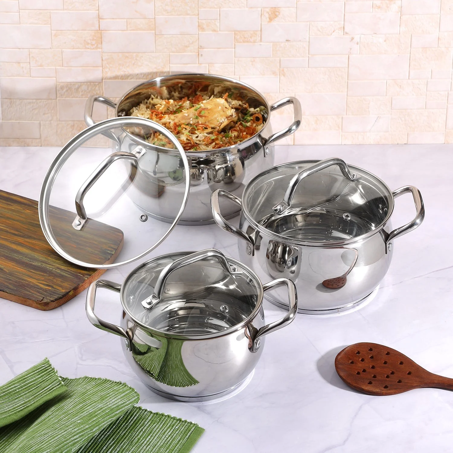 Bộ nồi Inox KRAFTLIN